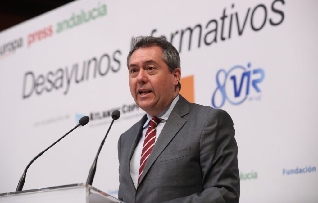 Desayuno Informativo de Europa Press con Juan Espadas en Sevilla