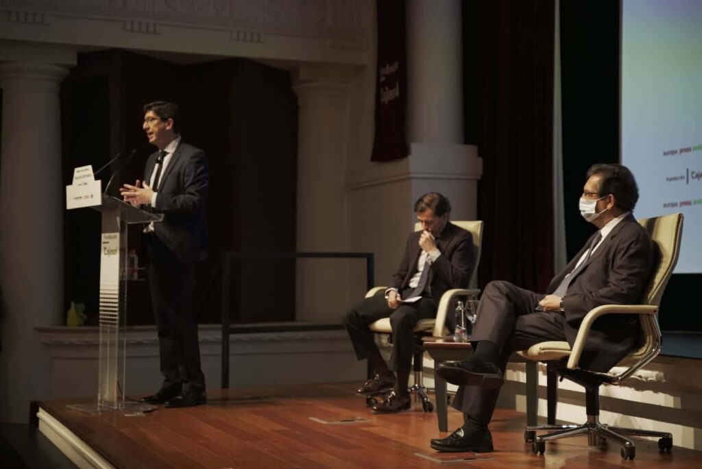 Europa Press Andalucía retoma sus desayunos informativos con Juan Marín