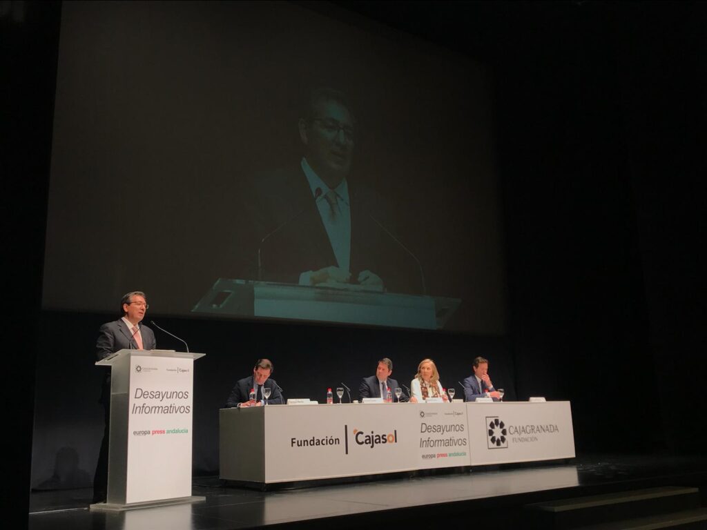 Antonio Pulido, en el Desayuno Informativo de Europa Press con Gerardo Cuerva