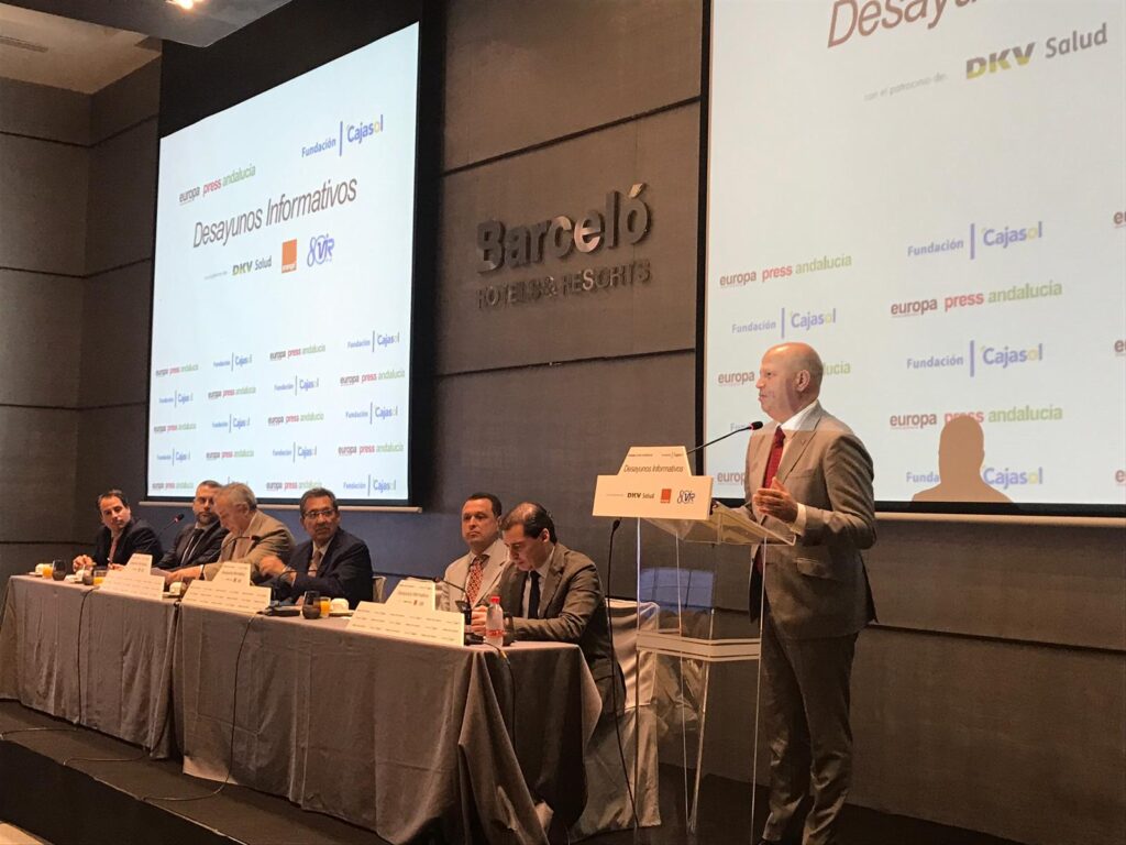 Javier Imbroda, en los Desayunos Informativos de Europa Press Andalucía