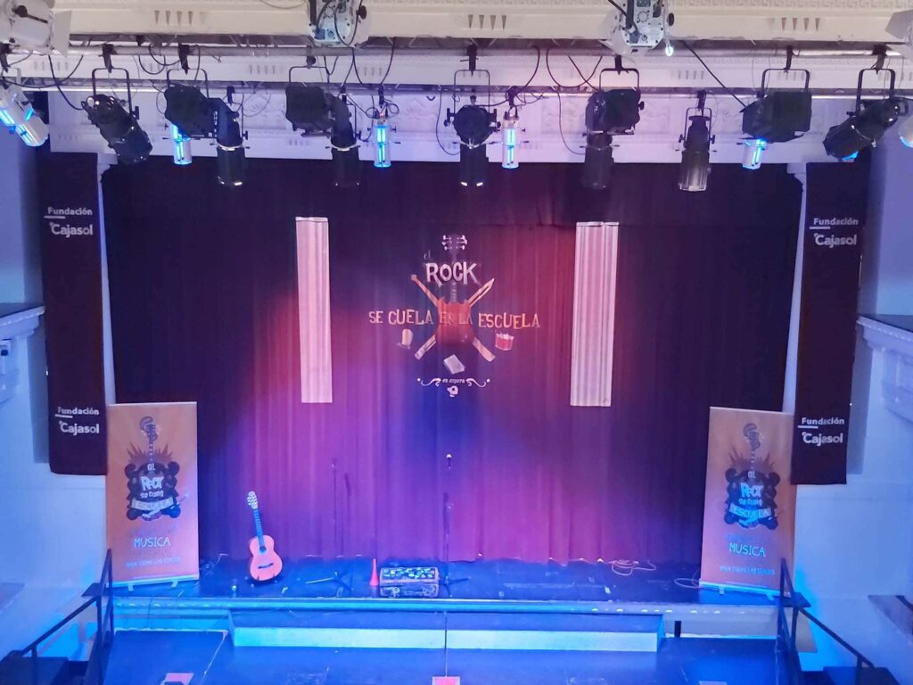 ‘El rock se cuela en la escuela’ de la mano de la Fundación Cajasol