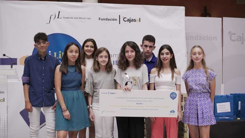 Entrega de premios del VI concurso ‘Mi libro preferido’ en la Fundación Cajasol