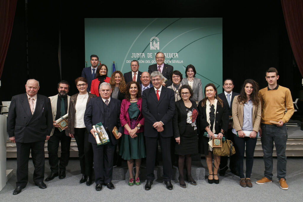 Entrega de los Premios 'Banderas de Andalucía' en la Fundación Cajasol
