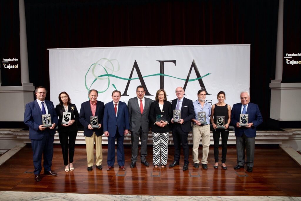 Entrega de los Premios AFA 2015 en la Fundación Cajasol