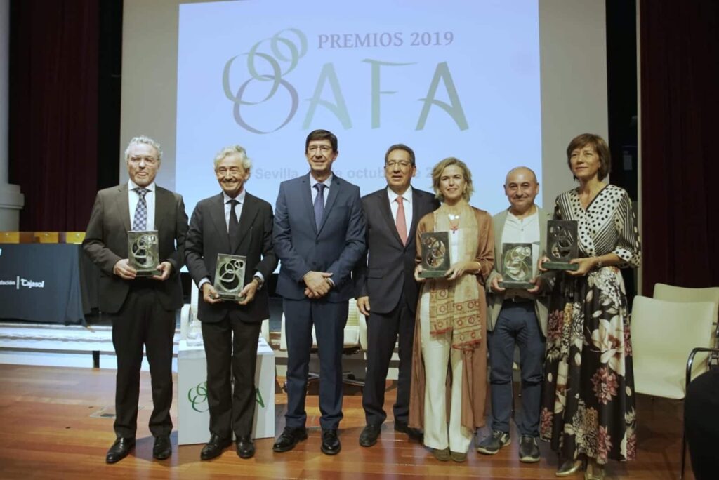 Entrega de los Premios AFA 2019 en la Fundación Cajasol