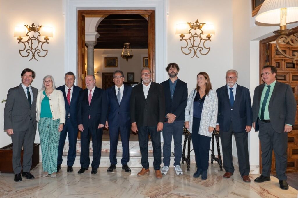 Fernando Rodríguez Villalobos, presidente de la Diputación de Sevilla, en los Encuentros Informativos de Europa Press