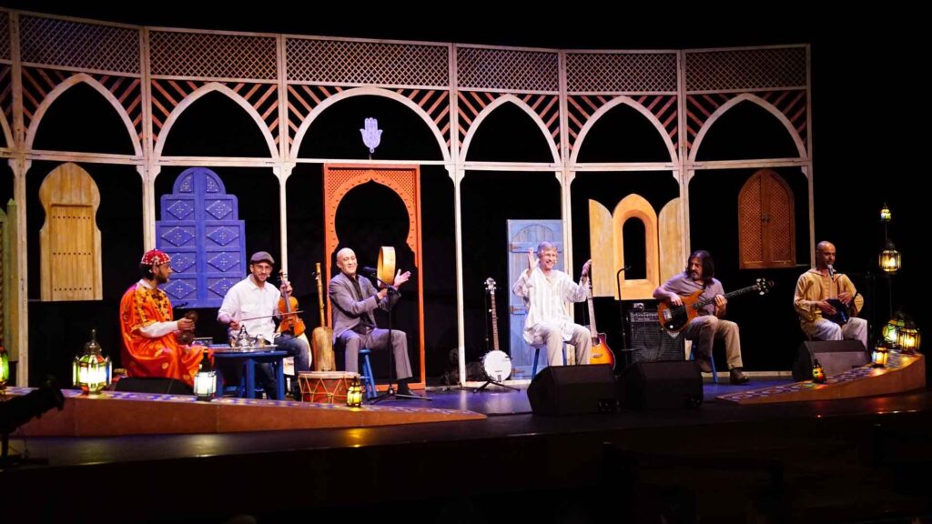 Espectáculo de músicas del magreb 'Un té a la menta' en el Teatro Pedro Muñoz Seca