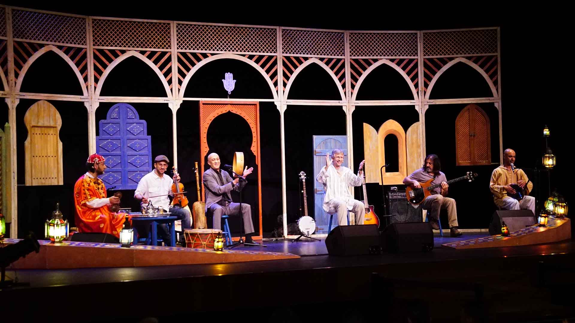 Espectáculo de músicas del magreb 'Un té a la menta' en el Teatro Pedro Muñoz Seca