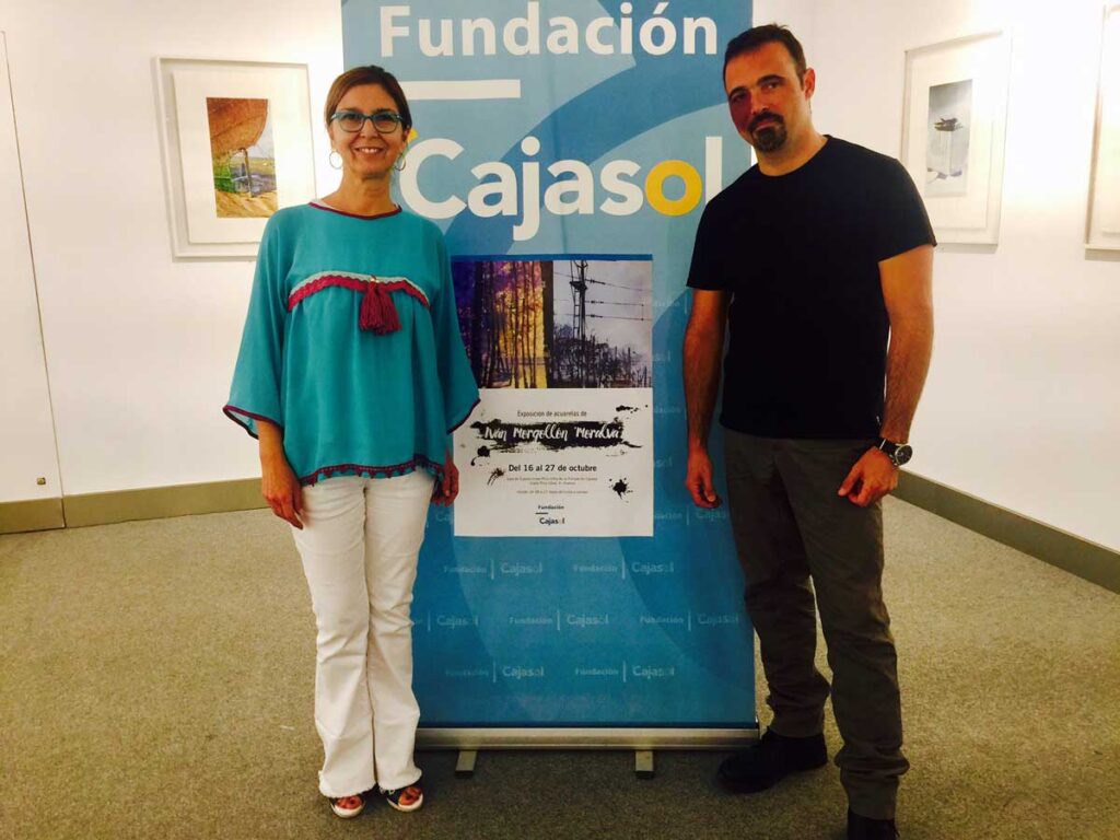 Iván Morgollón ‘Moralva’ expone sus acuarelas hiperrealistas en la sala Plus Ultra de la Fundación Cajasol en Huelva