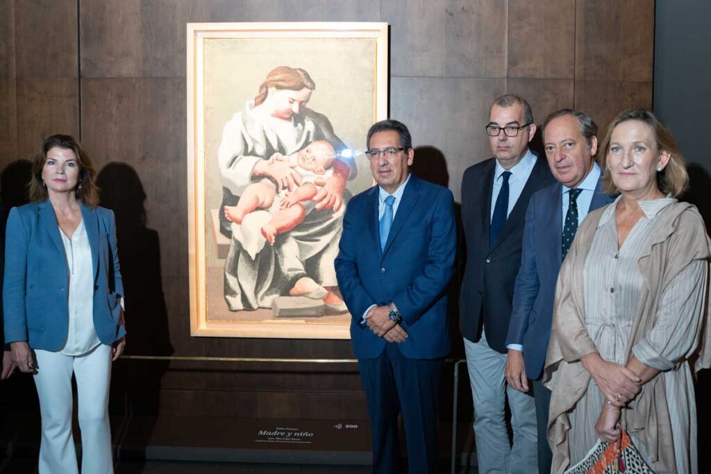 Inauguración de la exposición 'Maternidad' en el Hospital de Los Venerables, en Sevilla