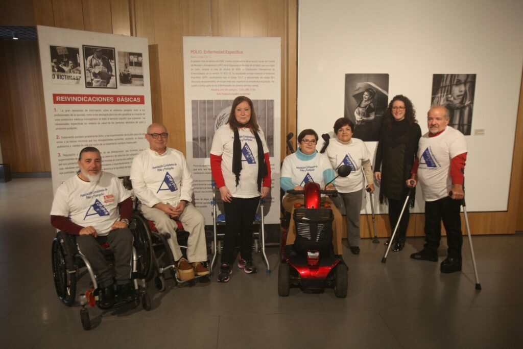 Conoce qué es la Post-Polio de la mano de la Asociación Acopypos en la sede de la Fundación Cajasol en Córdoba