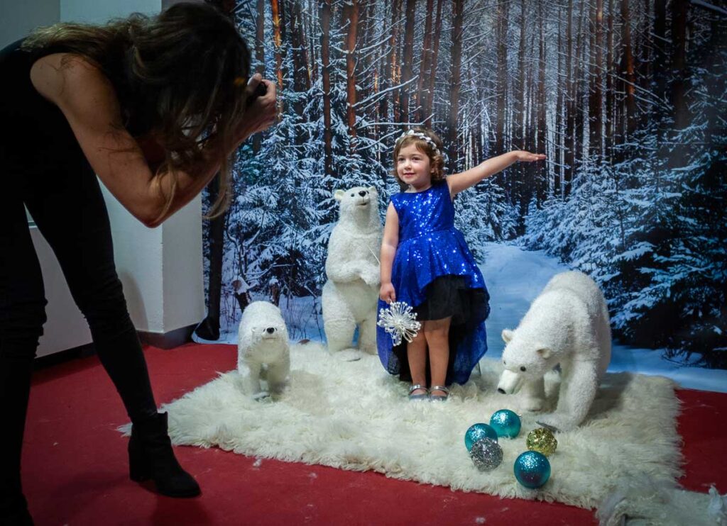 Fotopostal navideña 2019 en la Fundación Cajasol