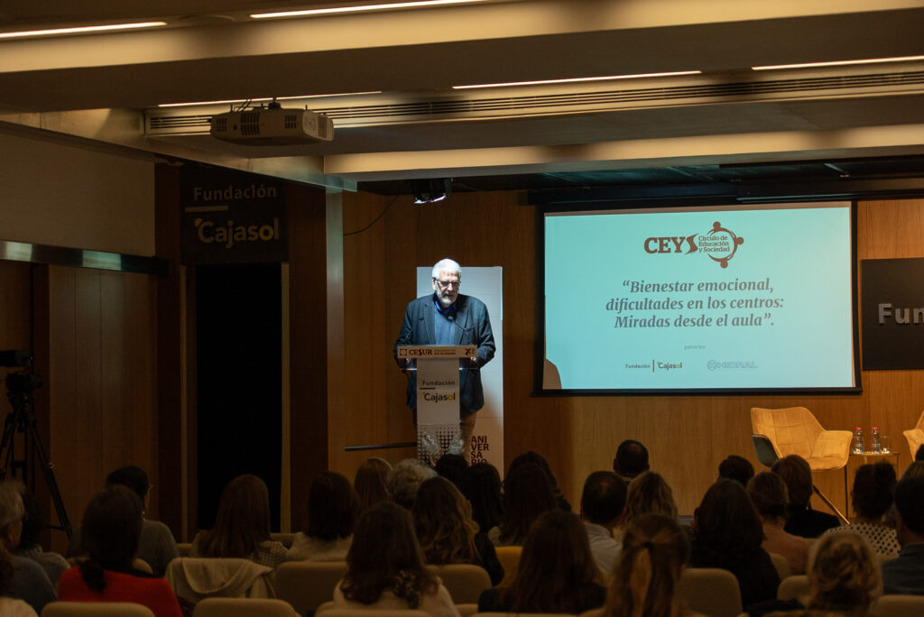 Gregorio Luri: bienestar emocional en la Fundación Cajasol