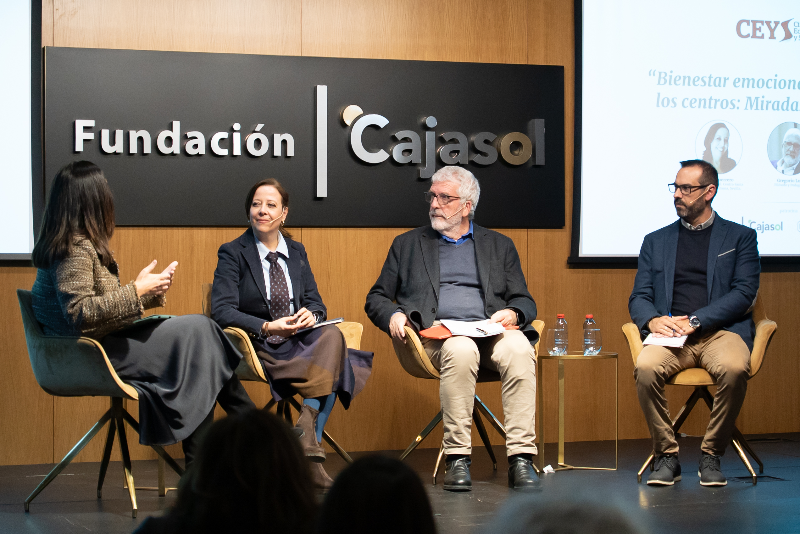 Gregorio Luri: bienestar emocional en la Fundación Cajasol