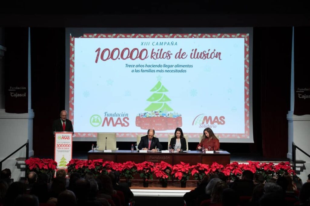 Fundación MAS presenta la XIII Campaña “100.000 kilos de ilusión”