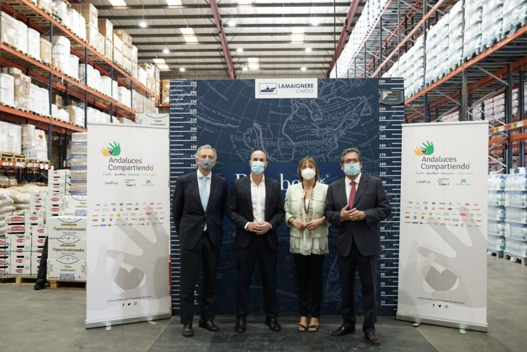 Andaluces Compartiendo dona más 400.000 kilos de alimentos a las familias más necesitadas