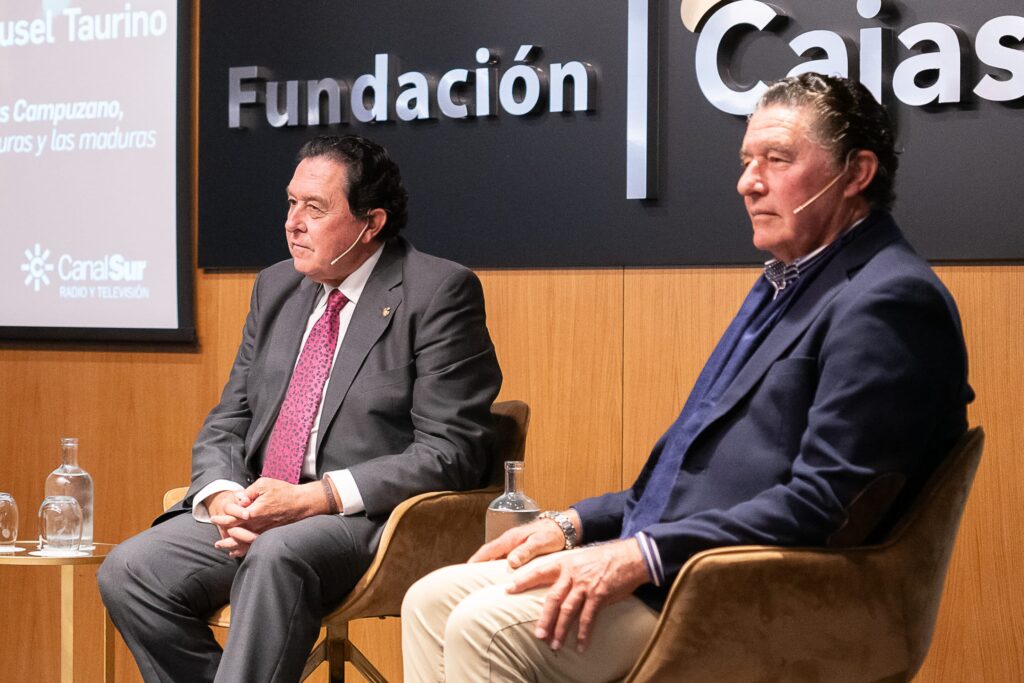 Los toreros José Antonio y Tomás Campuzano en los ‘Encuentros Carrusel Taurino’