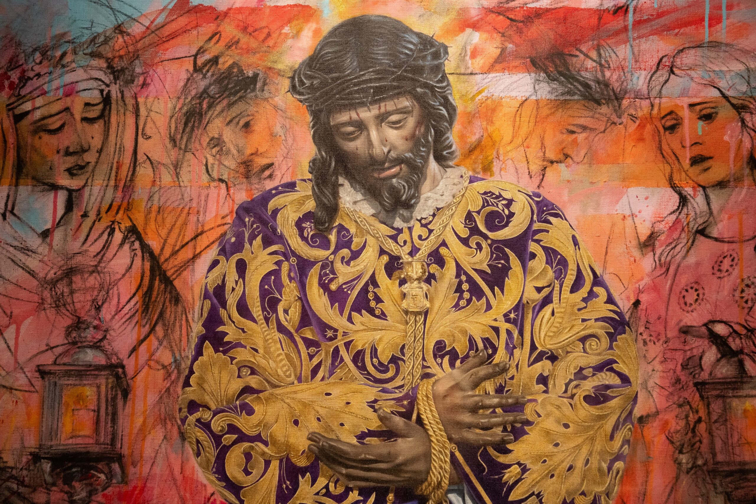 Antoine Cas expone en la Fundación Cajasol su cartel 2026