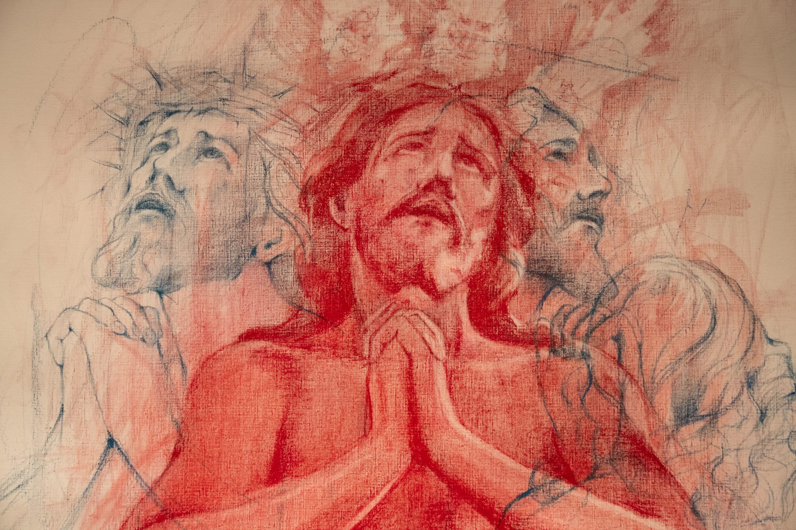 Antoine Cas expone en la Fundación Cajasol su cartel de la Semana Santa de Sevilla2026