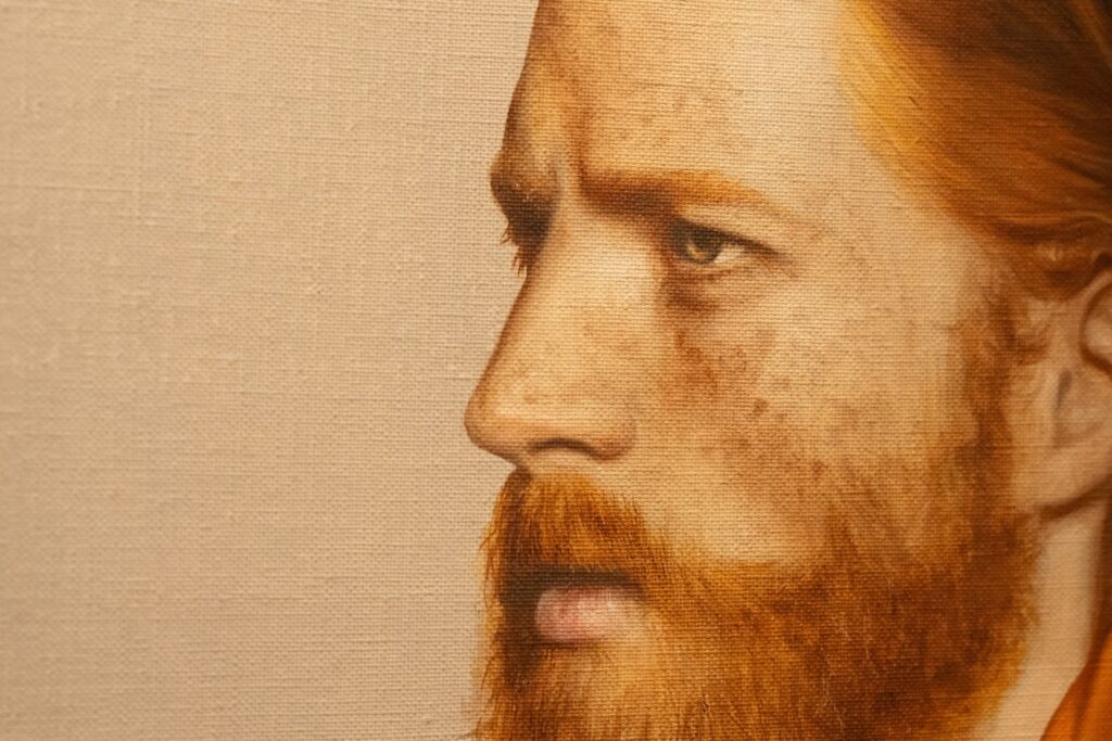 Antoine Cas expone en la Fundación Cajasol su cartel de la Semana Santa de Sevilla2026