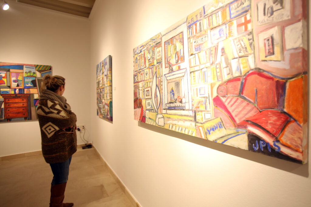 ‘El Color’ llega a la sede de la Fundación Cajasol en Cádiz de la mano del pintor José Manuel Paredes
