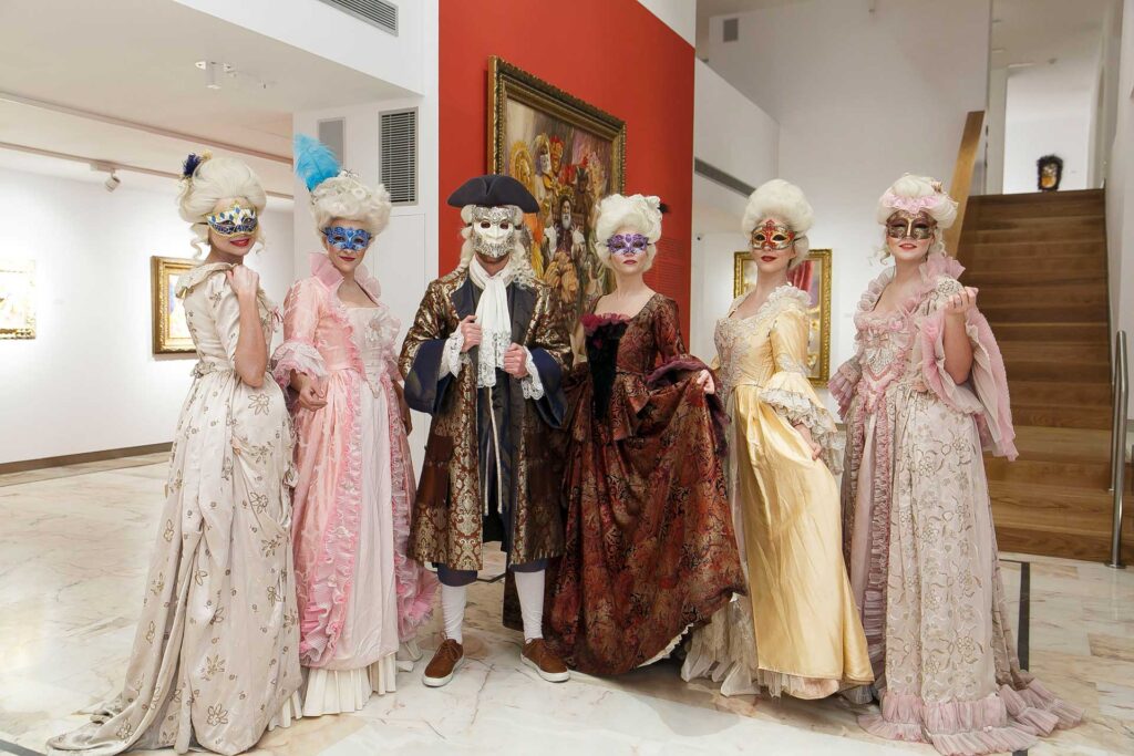 Exposición de Juan Valdés sobre ‘Divertimento veneziano’ en la Fundación Cajasol