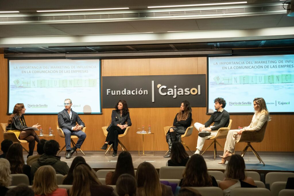 Jornada sobre  «La importancia del marketing de influencia en la comunicación de las empresas», en Fundación Cajasol