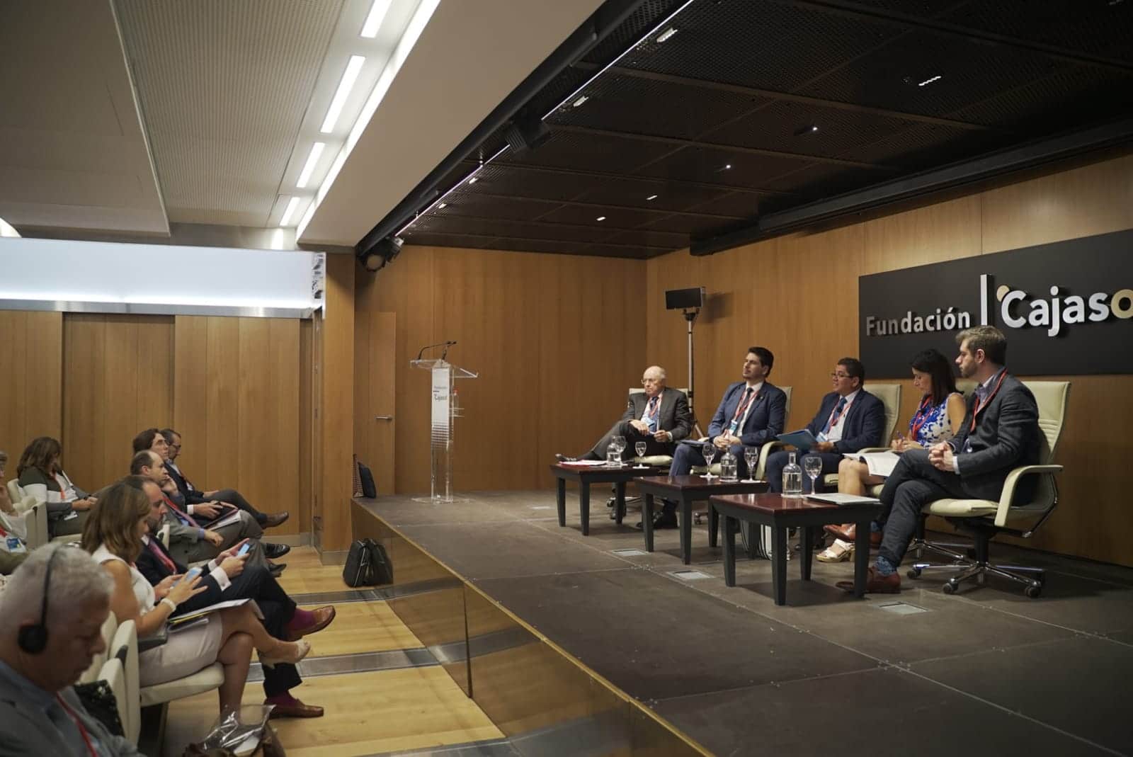 Una de las ponencias en el IV Foro Iberoamericano de Alcaldes desde la Fundación Cajasol