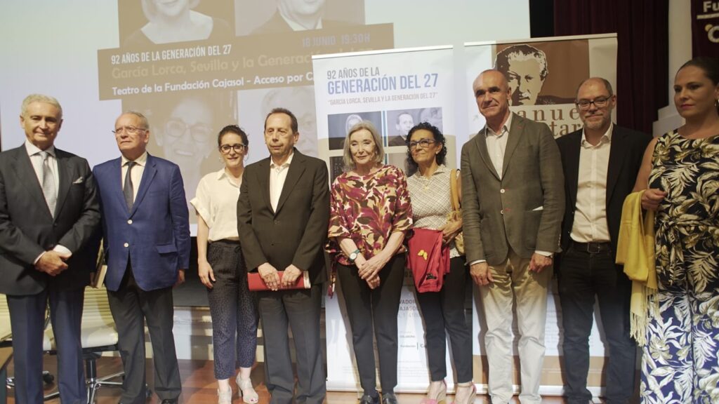 Jornada '92 años de la Generación del 27. García Lorca, Sevilla y la Generación del 27' en la Fundación Cajasol
