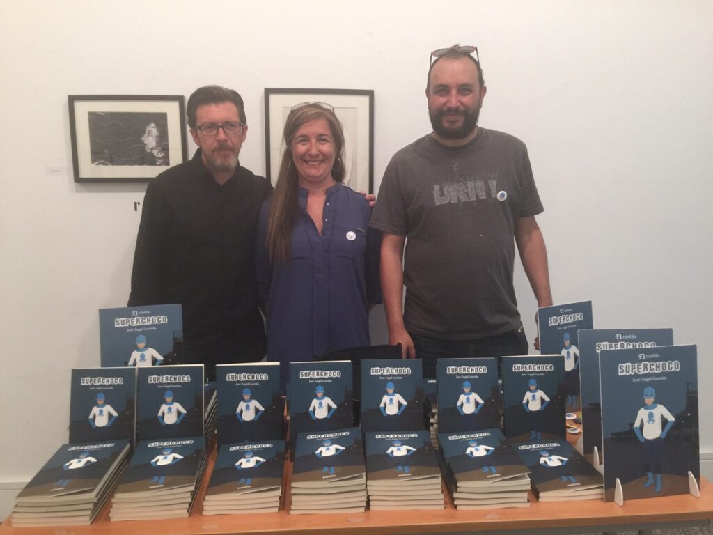 Presentación de la novela de José Ángel Garrido, ‘Superchoco’