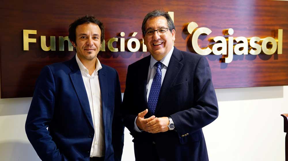 José María González, alcalde de Cádiz, y Antonio Pulido, presidente de la Fundación Cajasol