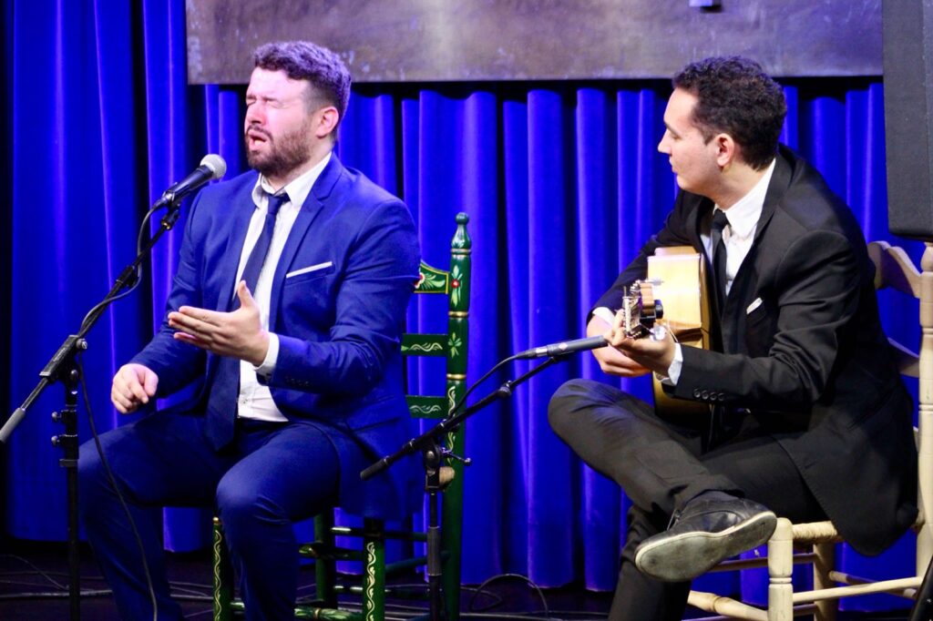 El cantaor Juan Coronel y el guitarrista moguereño Álvaro Mora, protagonistas en ‘Generación Flamenco’