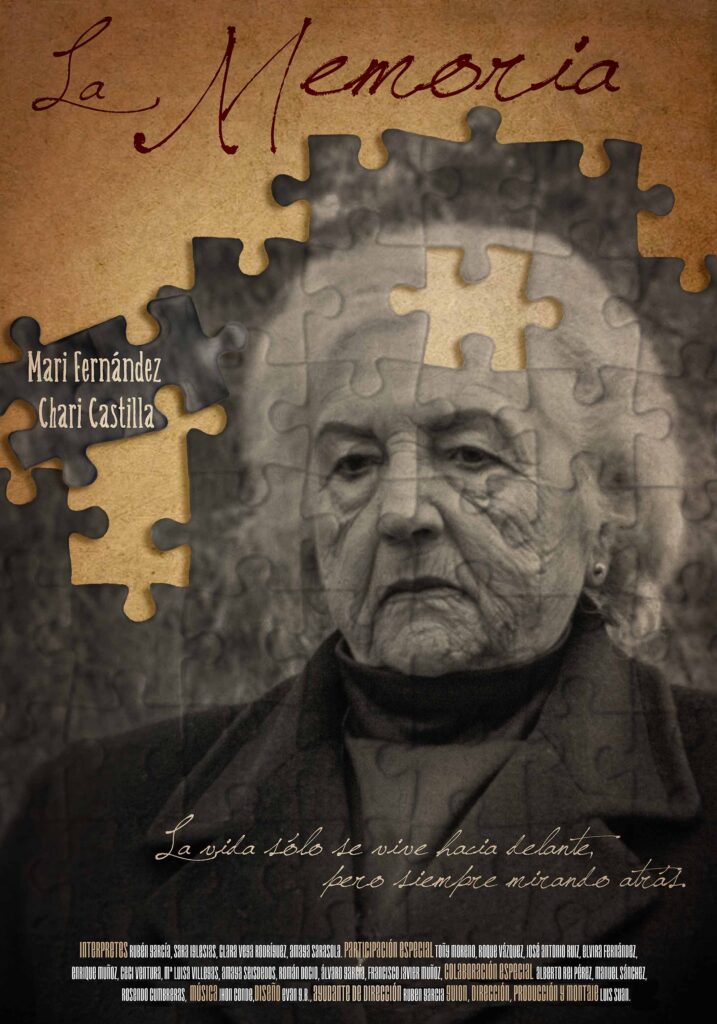 La película ‘La Memoria’, de Luis Suán, se proyecta en el salón de actos de la Fundación Cajasol en Huelva