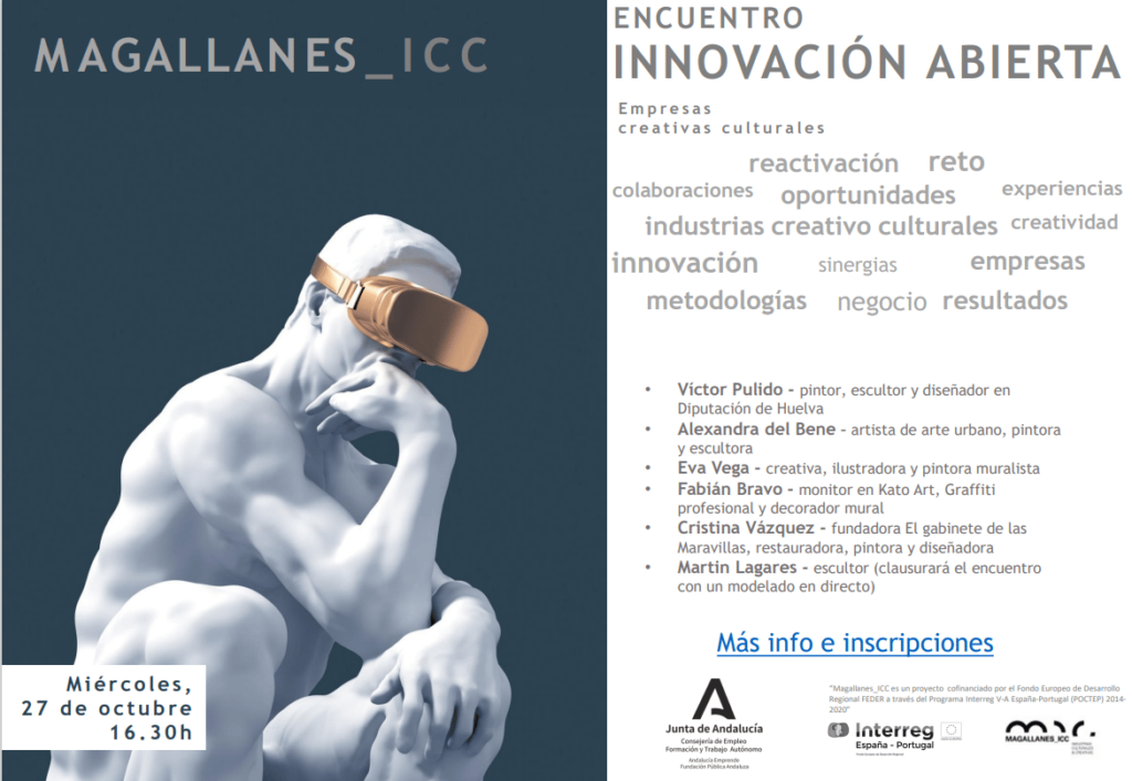 ABIERTA LA INSCRIPCIÓN AL ENCUENTRO ONLINE DE INNOVACIÓN ABIERTA PARA EL SECTOR CREATIVO CULTURAL DE LAS ARTES PLÁSTICAS