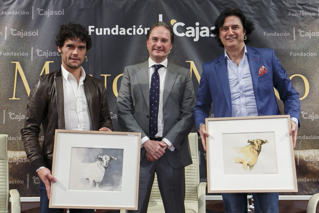 Miguel Abellán y ‘Poty’, ‘Mano a Mano’ en la Fundación Cajasol: «El toreo no deja de ser una danza entre toro y torero»