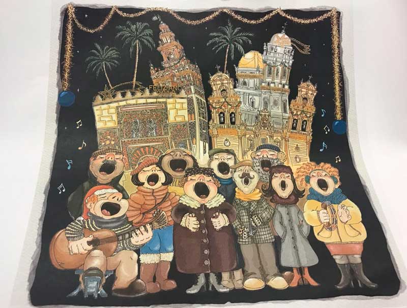 Obra ganadora del II Concurso de Los Gozos de Diciembre de la Fundación Cajasol