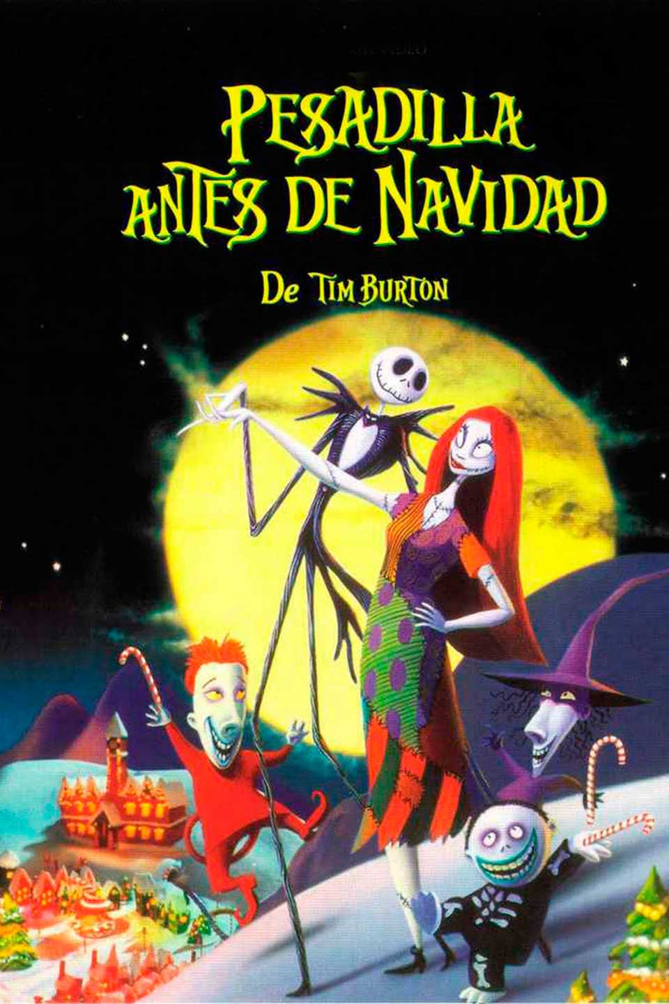 Cartel de la película 'Pesadilla antes de Navidad'