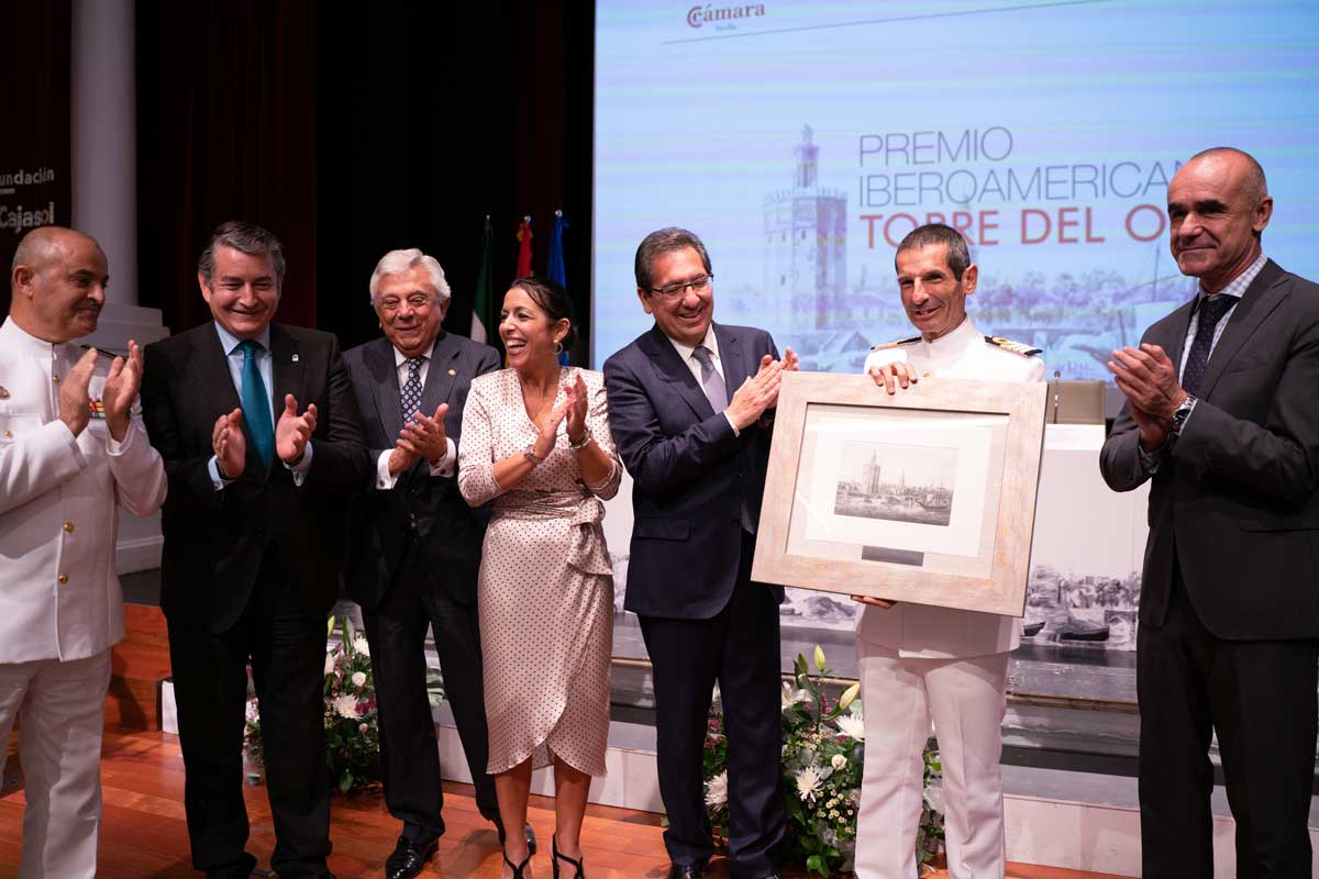 Entrega del II Premio Iberoamericano Torre del Oro en la Fundación Cajasol