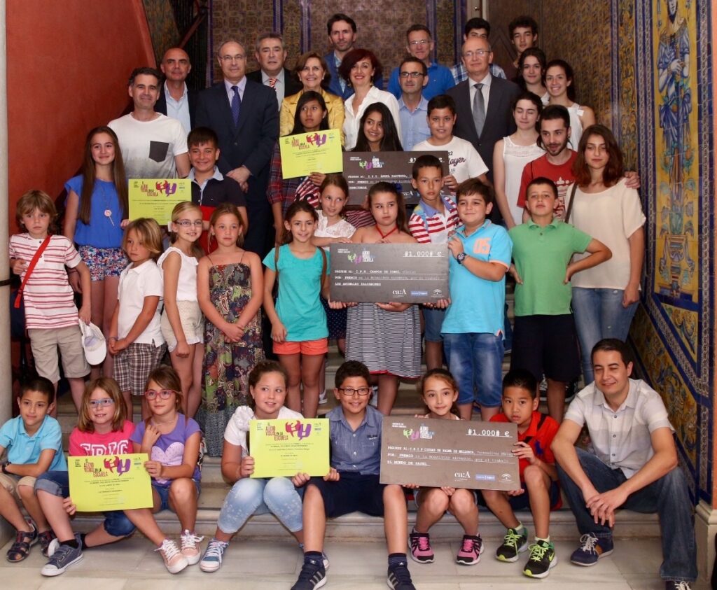 El Consejo Audiovisual de Andalucía entrega los I Premios Andaluces ‘El Audiovisual en la Escuela’ en la Fundación Cajasol