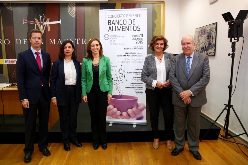 La Fundación Cajasol se une al concierto solidario a beneficio de la Fundación Banco de Alimentos de Sevilla