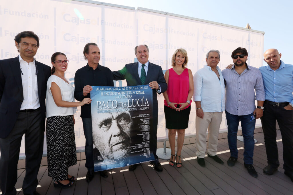 Presentación del II Encuentro Internacional de Guitarra Paco de Lucía