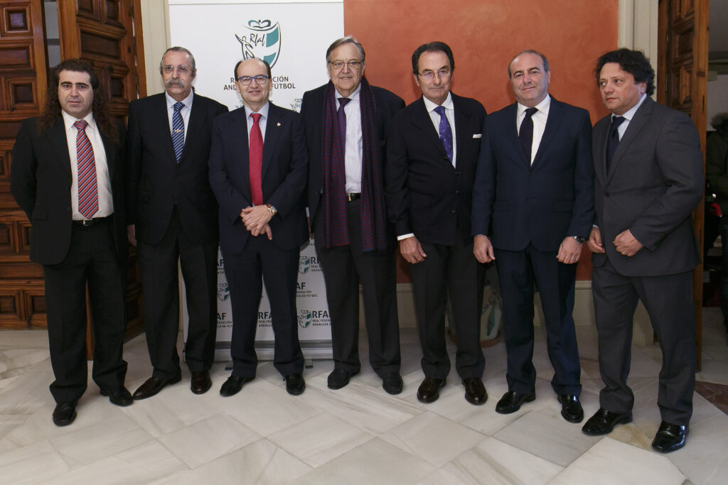 La RFAF presenta el himno y el videoclip del Centenario en la Fundación Cajasol