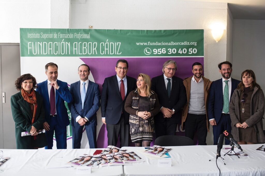 La Fundación Albor presenta el proyecto del Instituto de Formación Profesional Sanitaria con el apoyo de la Fundación Cajasol y el Ayuntamiento de Jerez