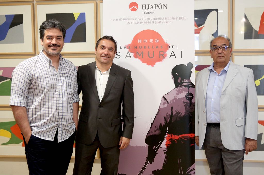 Presentación de la película 'Las Huellas del Samurai' en la Fundación Cajasol