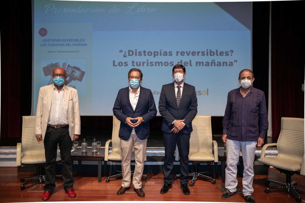 Manuel J. Marchena Gómez presenta el libro ‘¿Distopías reversibles? Los turismos del mañana’ en la Fundación Cajasol