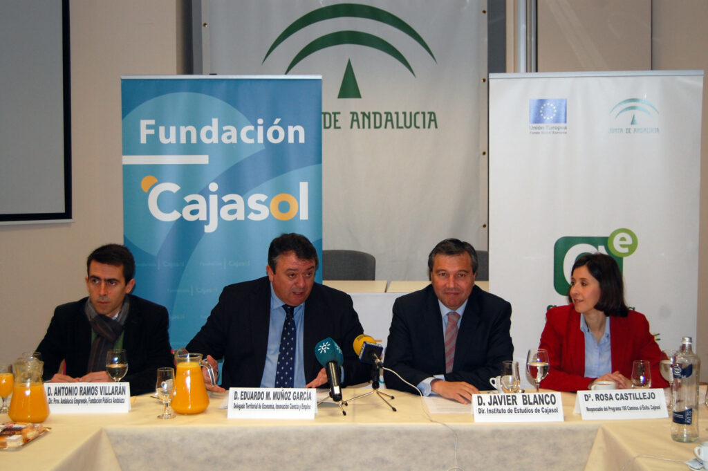 El II programa ‘100 Caminos al Éxito’ se presenta en Huelva, donde siete proyectos ya se han puesto en marcha