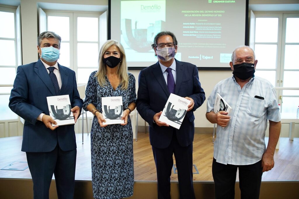 Presentación de la Revista Demófilo, que alcanza su número 50, en la Fundación Cajasol