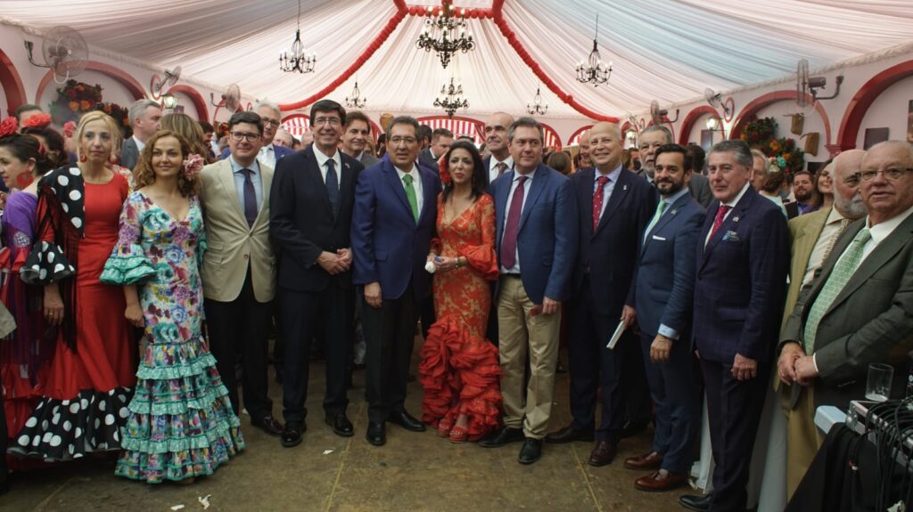 Recepción Institucional de la Fundación Cajasol en la Feria de Sevilla 2019