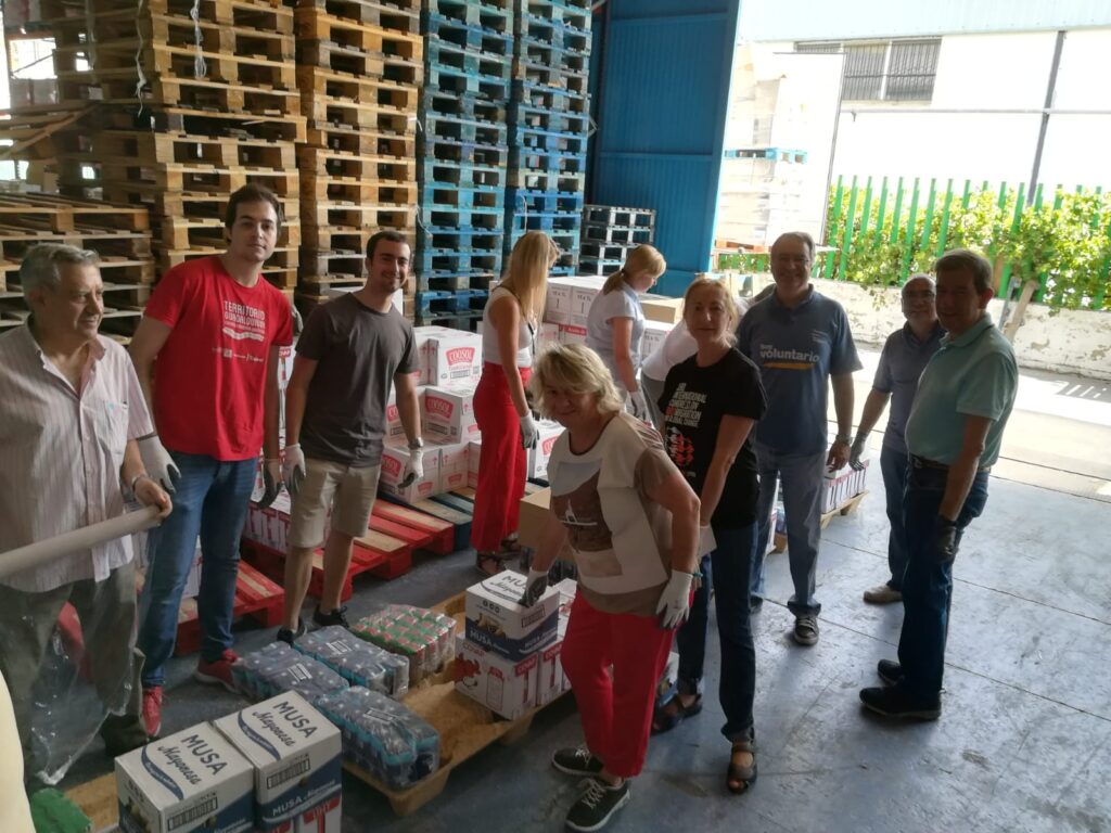 Recogida de Alimentos para Andaluces Compartiendo en Banco de Alimentos de Sevilla