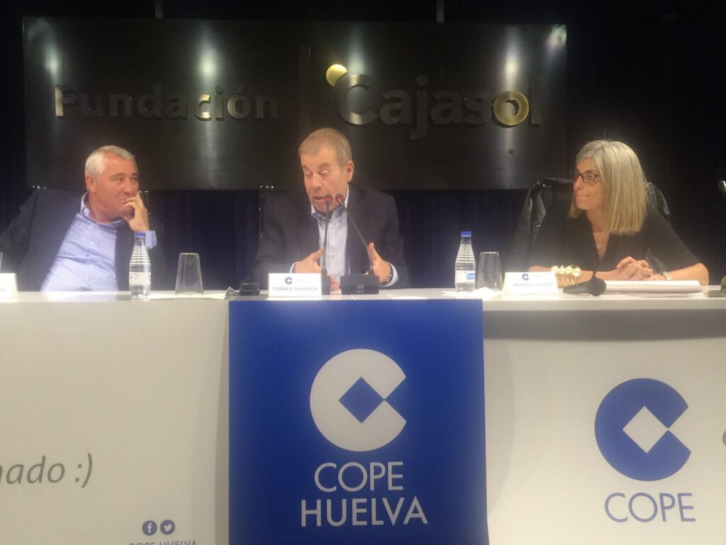 El periodista Tomás Guasch se une al objetivo ‘Salve Recreativo’ con una charla en la Fundación Cajasol